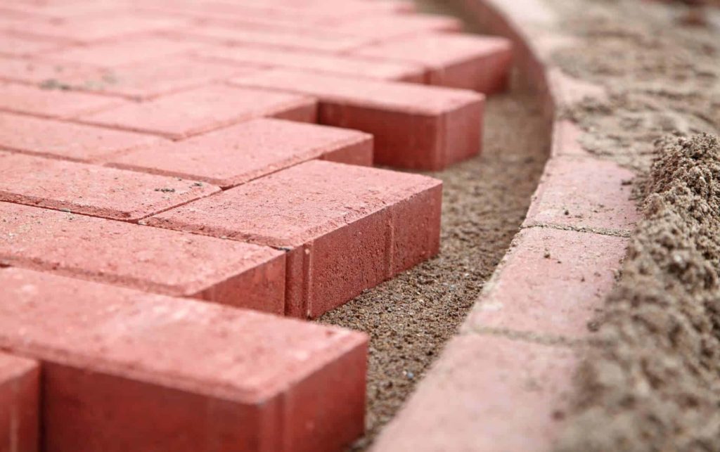 Brick Pavers in a Square Meter