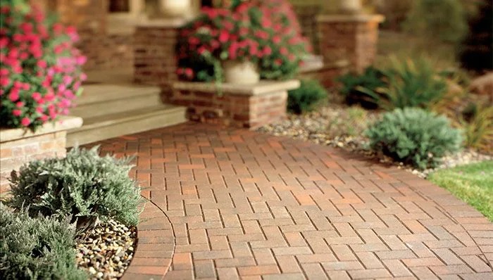 Brick Pavers in a Square Meter