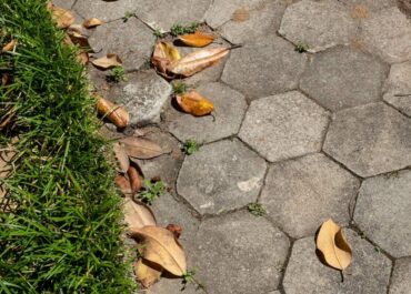 How to Remove Leaf Stains on Pavers