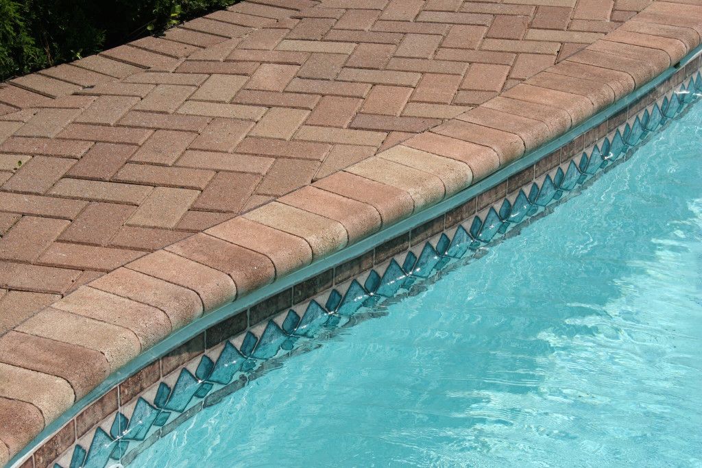 Coping pavers for pools